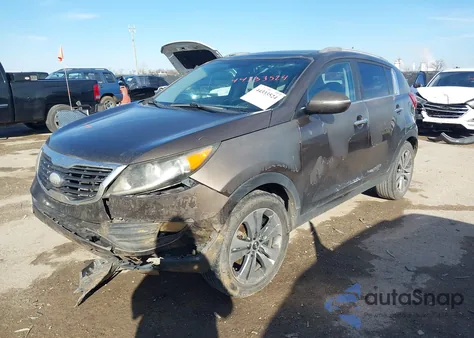 2013 Kia Sportage Ex from USA, damaged, VIN KNDPC3A25D7460937